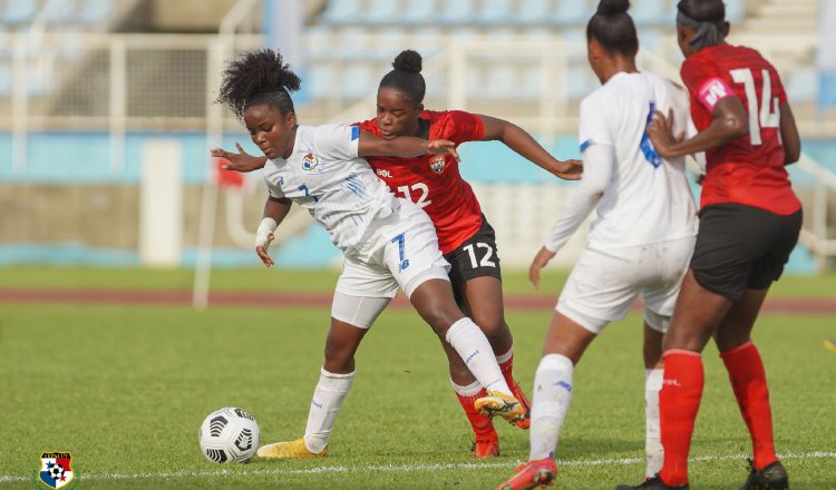 Panamá y Trinidad y Tobago igularon 1-1, ayer. Foto: Fepafut