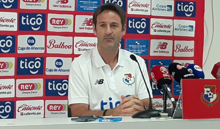 Thomas Christiansen, técnico de Panamá. Foto: Víctor Arosemena