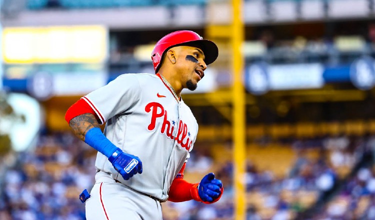 Johan Camargo de los Filis. Foto: @Phillies