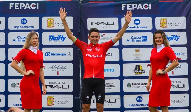 Oscar Sevilla recuperó el liderato general del Tour de Panamá. Foto: Fepaci