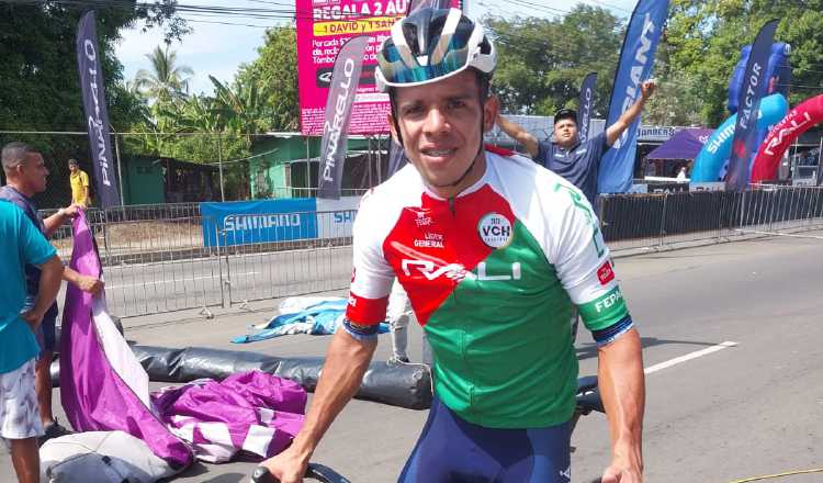 Franklin Archibold, actual campeón de la Vuelta Internacional a Chiriquí. Foto: Jaime Chávez