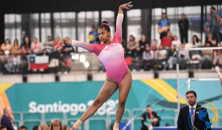 La gimnasta panameña Karla Navas. Foto: Instagram