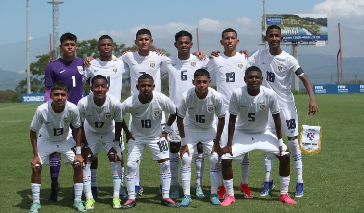 Equipo de Panamá Sub-17 Foto: Fepafut