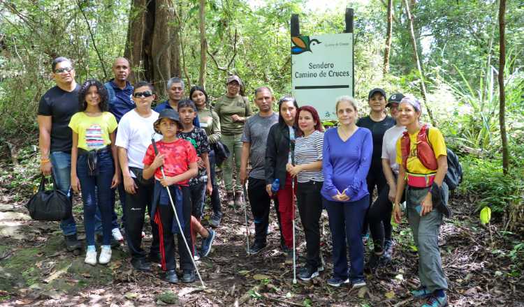 El Parque Nacional Camino de Cruces está abierto al público de lunes a domingo, desde las 7 de la mañana hasta las 3 de la tarde. Cortesía