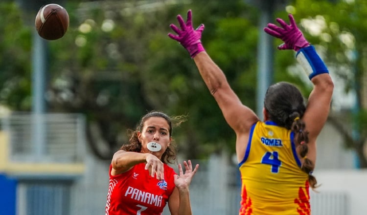 El flag football es un deporte ampliamente practicado en Panamá. Foto: Cortesía