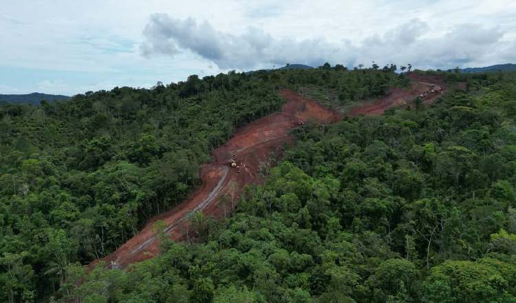 El denominado Corredor del Caribe en Sierra Llorona.  Foto: Archivo