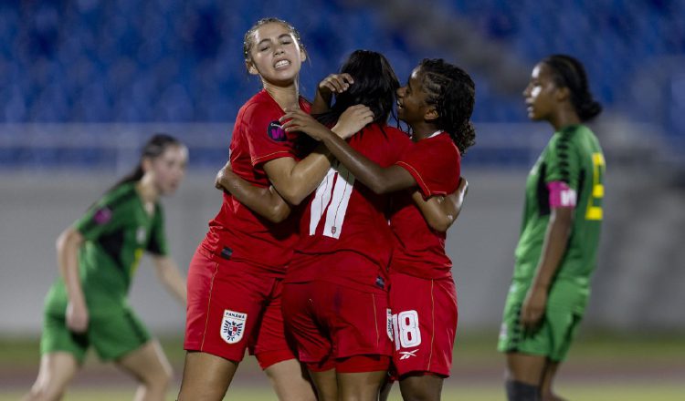 Panamá Sub-17 venció a Guyana. Foto: FPF