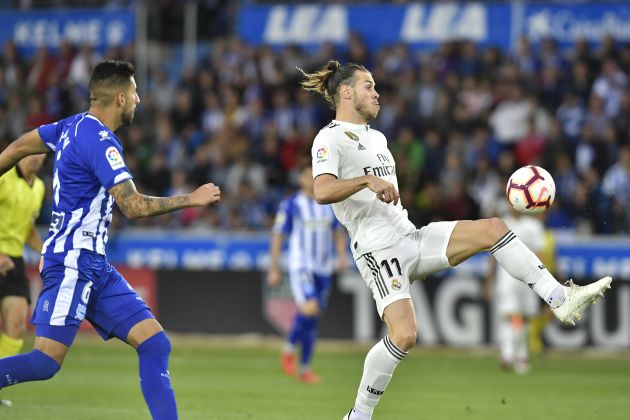 Gareth Bale salió lesionado. Foto AP