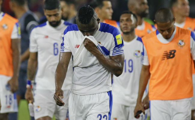 Abdiel Arrroyo con la seleccción nacional de Panamá. Foto:AP