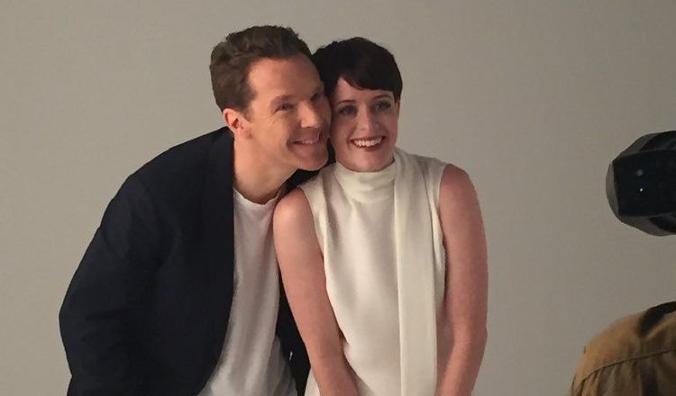 Benedict Cumberbatch y Claire Foy.