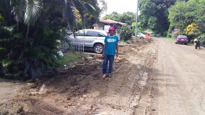 El señor Bolívar Espino Chávez aseguró que está listo para volver a la faena. Foto/Thays Domínguez