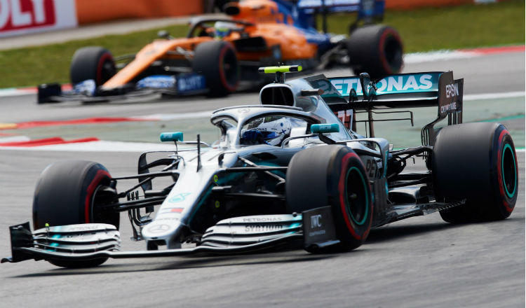 Valtteri Bottas festeja. Foto:EFE