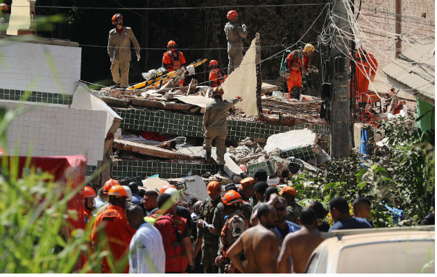 De acuerdo con las investigaciones policiales, los edificios que cayeron fueron erguidos por una constructora que es investigada hace varios años por irregularidades.