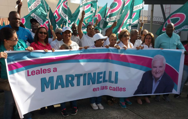 Expresidente Ricardo Martinelli es postulado como candidato a la Alcaldía de Panamá por Cambio Democrático. Foto: Panamá América.