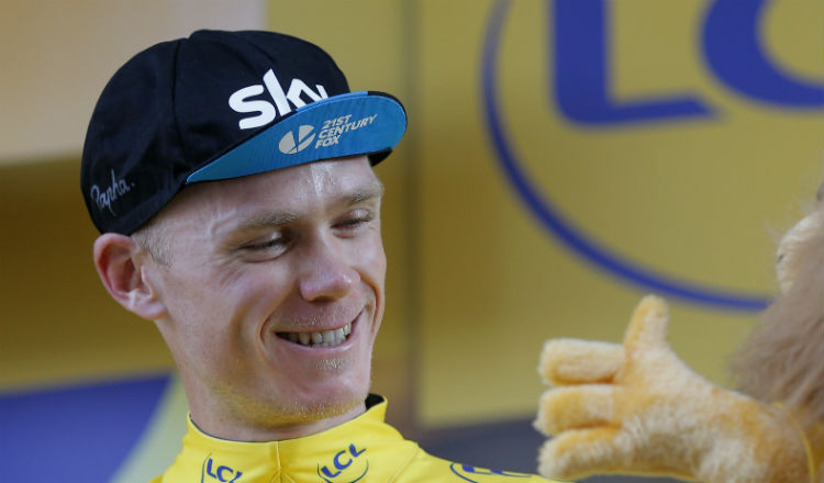 Chris Froome ha ganado cuatro veces el Tour de Francia. Foto AP