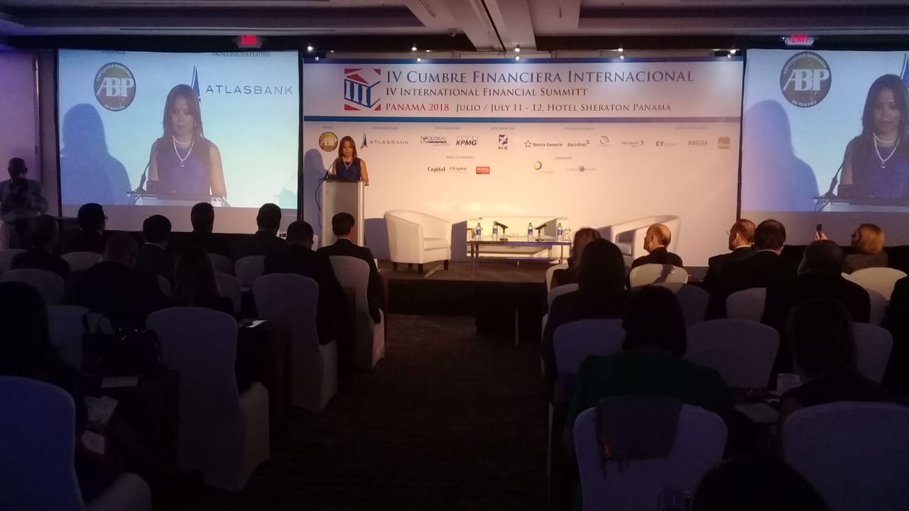 La IV Cumbre Financiera Internacional de Panamá se realiza este 11 y 12 de julio en el hotel Sheraton.