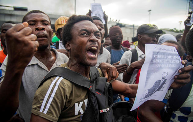 La población haitiana no cree en las promesas del mandatario,  Jovenel Moise. FOTO/EFE