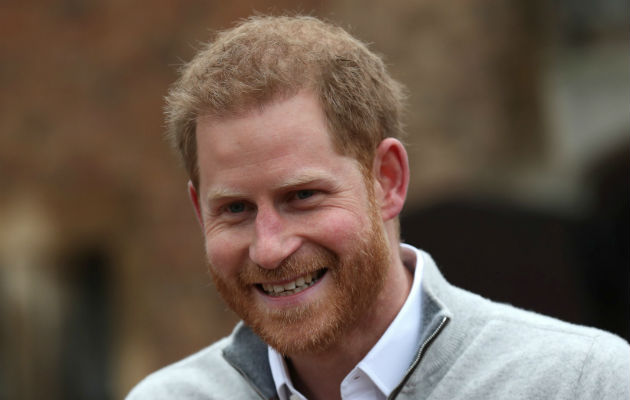 El príncipe Enrique del Reino Unido anuncia que su mujer, duquesa de Sussex, Meghan, ha dado luz a su primer hijo. Foto: EFE.