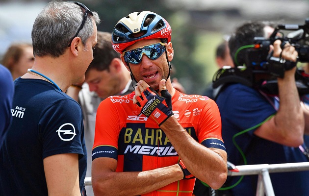 Vincenzo Nibali  se muestra optimista.