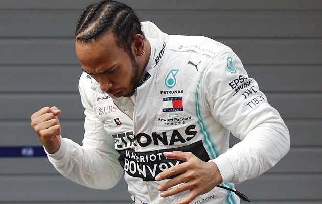 Hamilton no se cansa de ganar.