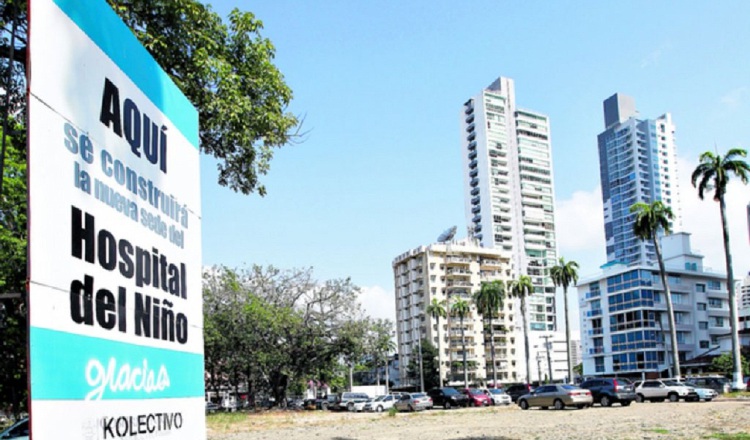 Reclamos afectan inicio en la construcción del nuevo Hospital del Niño. Foto: Panamá América.