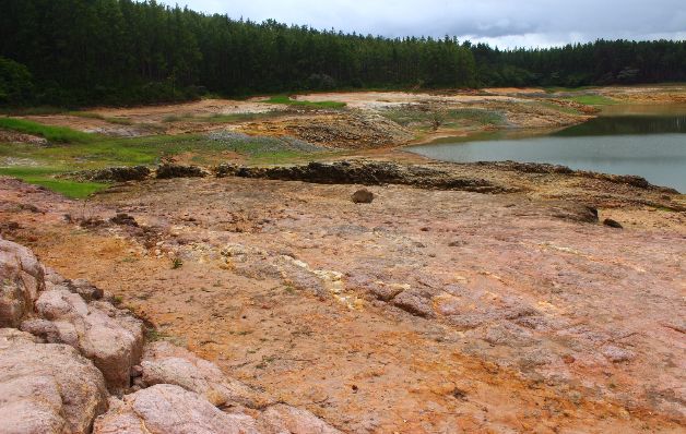 La laguna de La Yeguada presenta un nivel crítico 