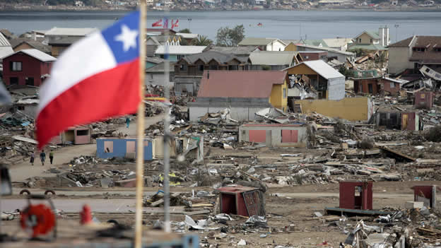 Terremoto en Chile el 27 de febrero de 2010. FOTO/EFE