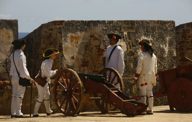 El Castillo San Felipe del Morro, una fortificación española del siglo XVI construida en el extremo norte de San Juan. Foto/EFE