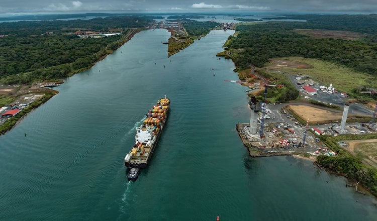 Los buques postpanamax podrán transitar por el Canal, con un máximo de 13 mil/14 mil TEU. /Foto Cortesía 