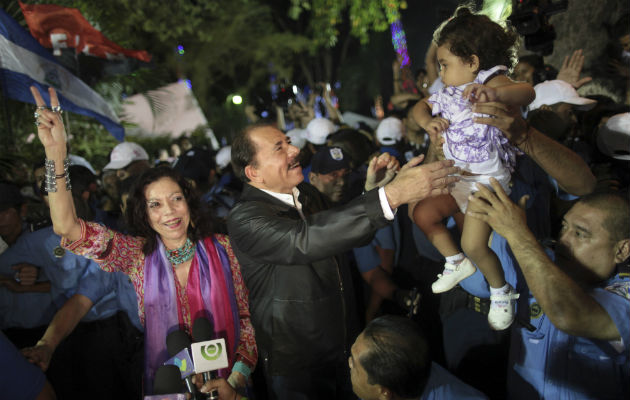 Sondeos dan la victoria a Daniel Ortega. Foto/ AP