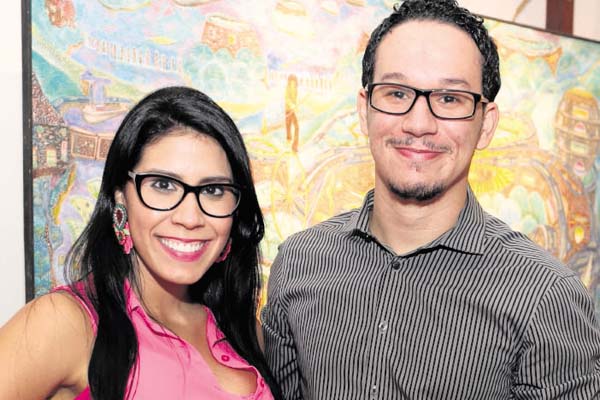 6. Raquel Chirinos y Alfredo Jiménez.