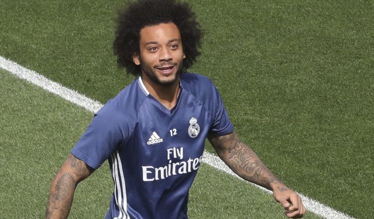 Marcelo es la alegría en el Real Madrid. /Foto EFE