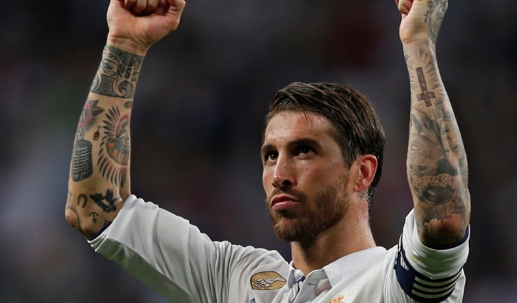 Sergio Ramos llevó un gran partido. /Foto EFE