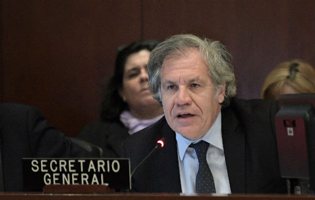 Secretario general de la Organización de los Estados Americanos (OEA), Luis Almagro. FOTO/EFE