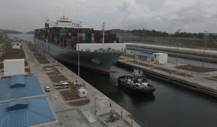 La tendencia en la industria marítima es la utilización de barcos de mayor tamaño que los actuales. Archivo