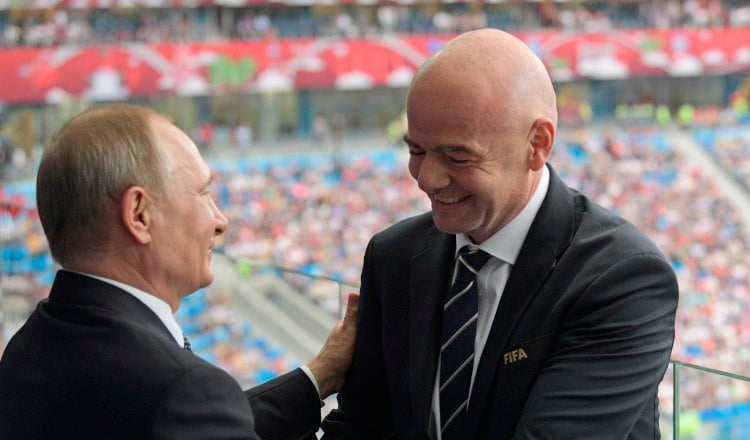 Gianni Infantino, presidente de la Fifa. /Foto EFE