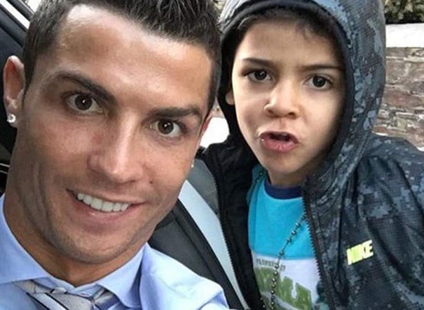 Cristiano no habla  de las madres de sus hijos.