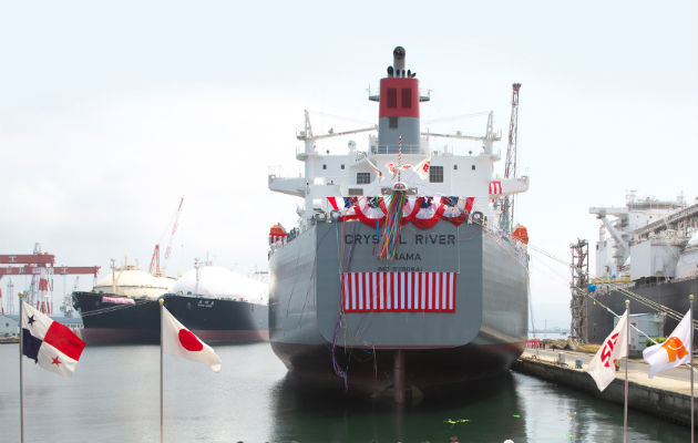 El buque es un tanquero diseñado para transportar Gas de Petroleo Liquificado. Foto/Cortesía de la AMP