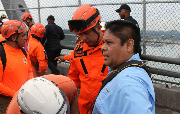 El titular de seguridad, Alexis Bethancourt, dijo que salvaron una vida. / Foto: redes sociales.