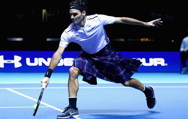 Roger Federer es un deportista con carisma.