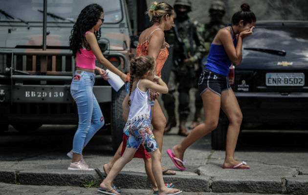 No hay tranquilidad en las favelas de Sao Paulo. FOTO/EFE