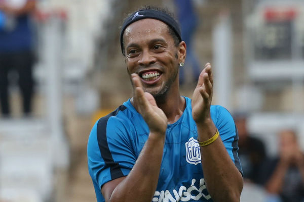 Ronaldinho Gaúcho. Foto:EFE