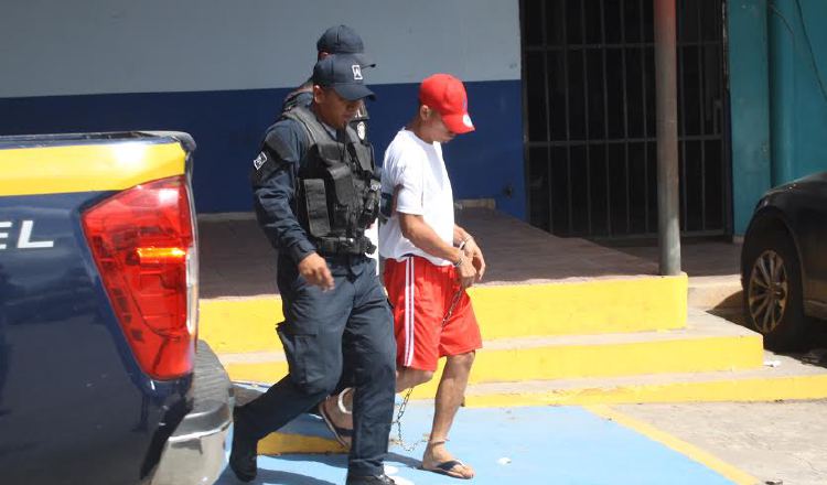 Supuesto asesino de la niña. /Foto Eric Montenegro