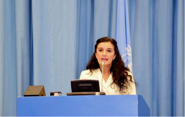 La ministra de Justicia de Ecuador, Rosana Alvarado. Foto: EFE 