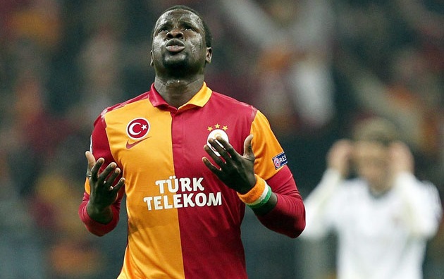 Emmanuel Eboué cuando jugaba para el Galatasaray. Foto EFE