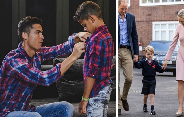 Ronaldo siempre busca lo mejor para su hijo.