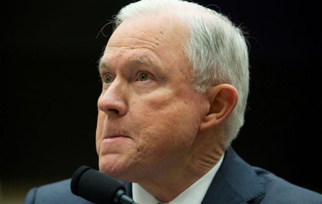 Fiscal general de Estados Unidos, Jeff Sessions. FOTO/AP