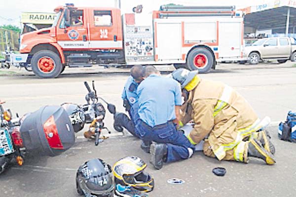 No cesan los accidentes automovilísticos