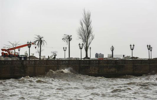 Vista del temporal en norte argentino. Foto: EFE 