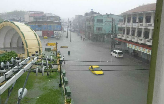 El nivel del agua en la provincia.  Foto: Diómedes Sánchez. 